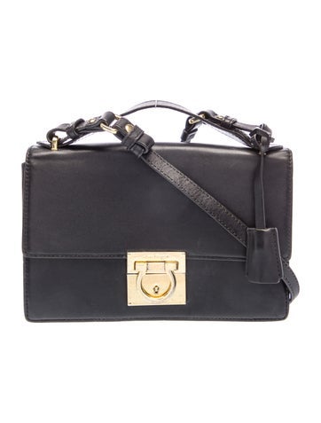 Ferragamo Leather Top Handle Bag