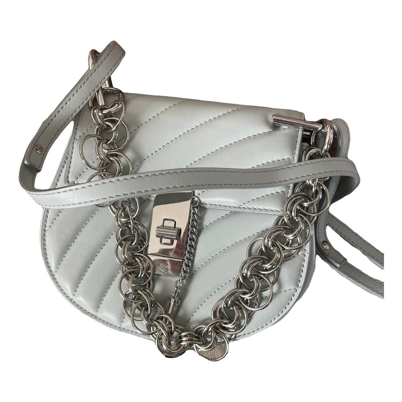 Drew leather crossbody bag
