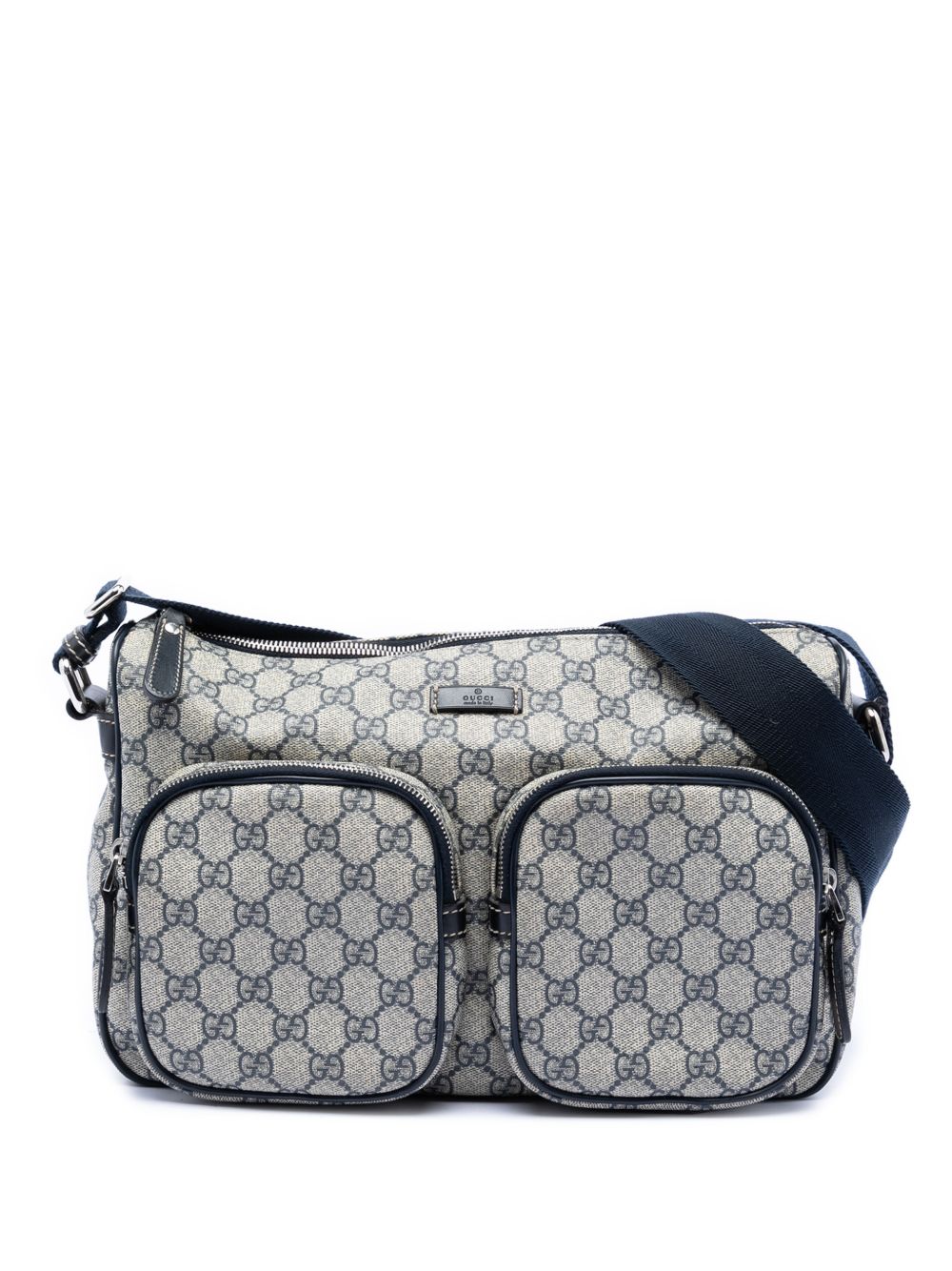 2016-2026 GG Supreme Double Pocket crossbody bag