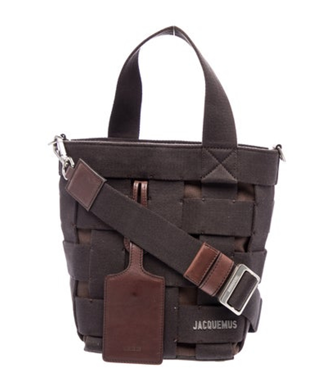 Jacquemus Canvas Top Handle Bag