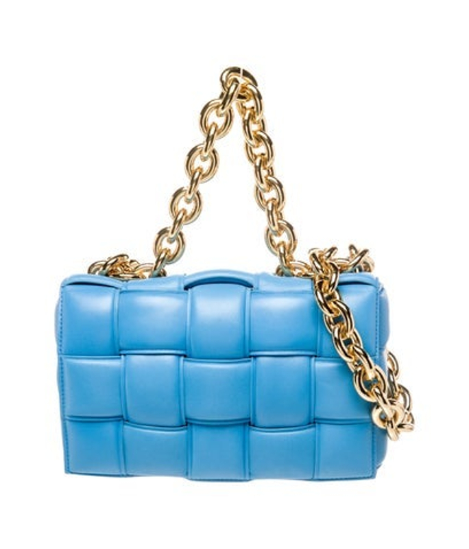 Bottega Veneta Veneta Intrecciato Chain Padded Cassette Small