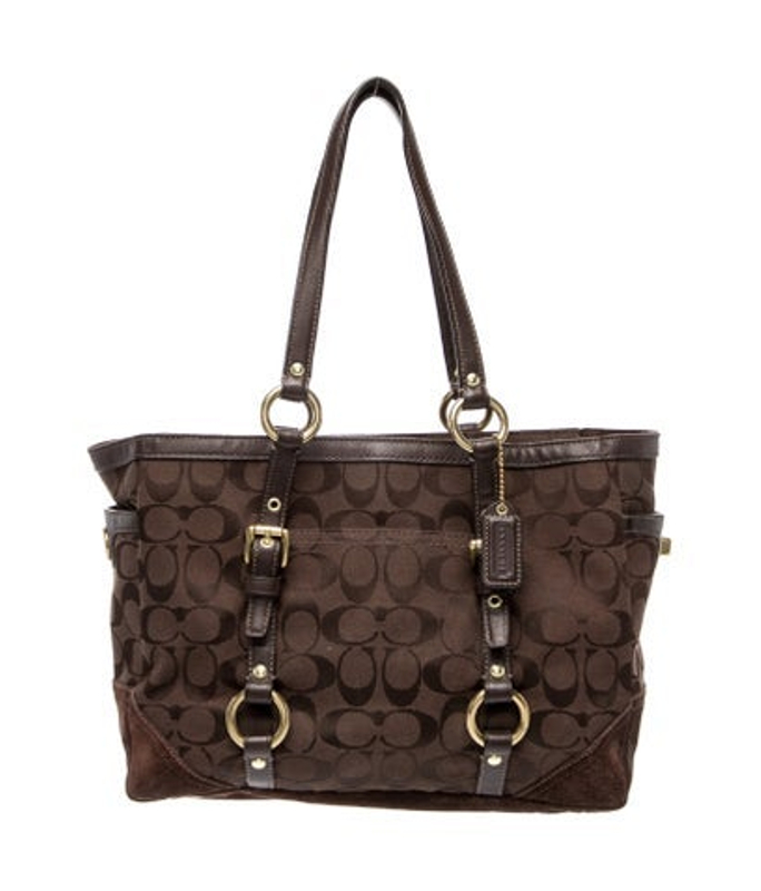 Coach Canvas Shoulder Bag