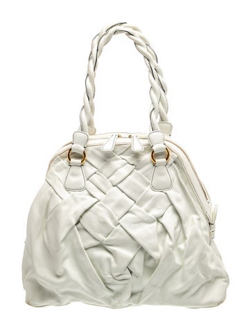 Leather Top Handle Bag Vintage