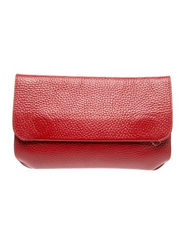 Cuyana Leather Clutch