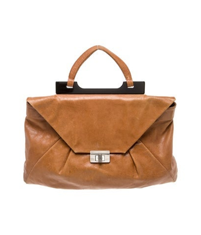 Marni Leather Top Handle Bag