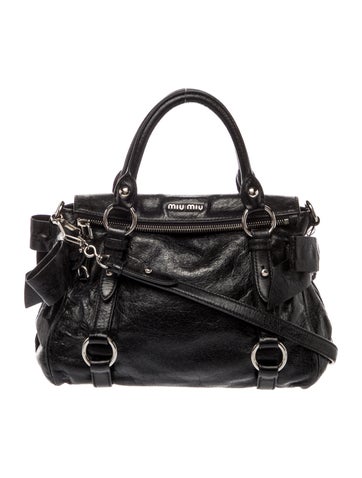 Leather Top Handle Bag