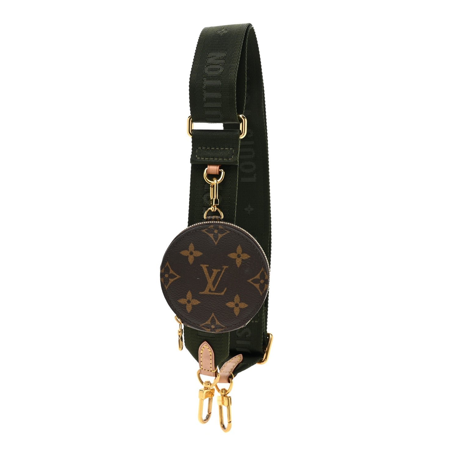 Louis Vuitton Monogram Multi Pochette Accessories Bandouliere Shoulder Strap Kaki