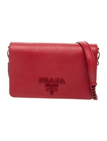 Saffiano Leather Crossbody Bag