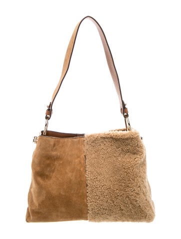 Strathberry Suede Shoulder Bag