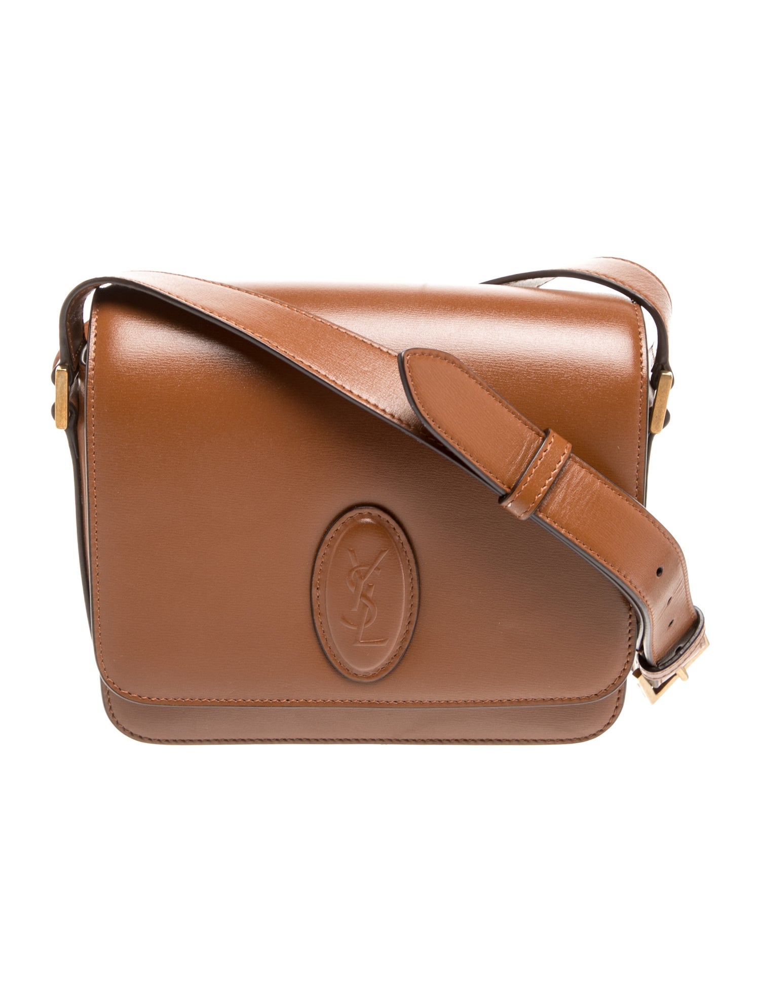 Leather LE 61 Small Saddle Crossbody Bag Small