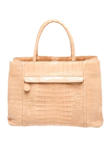 Alligator Top Handle Bag