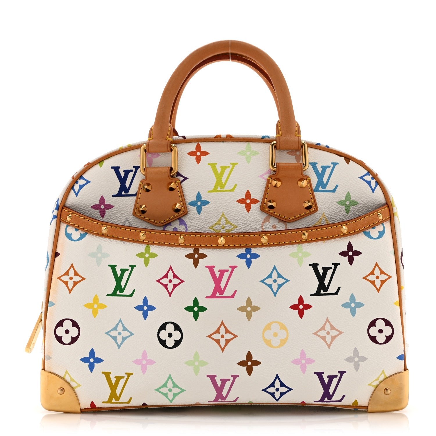 Louis Vuitton Monogram Multicolor Trouville White
