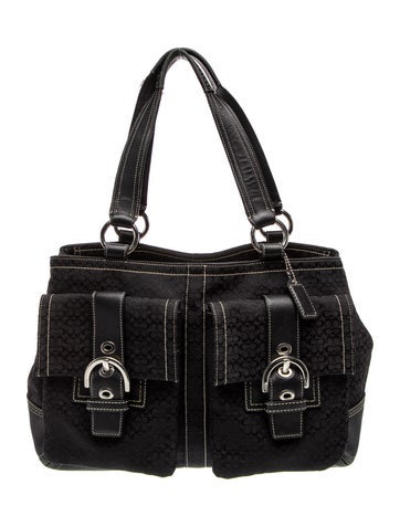 Coach Canvas Shoulder Bag