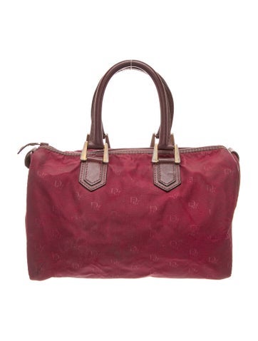Nylon Top Handle Bag Vintage