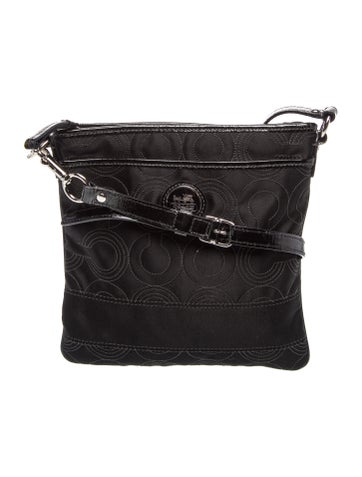 Satin Messenger Bag