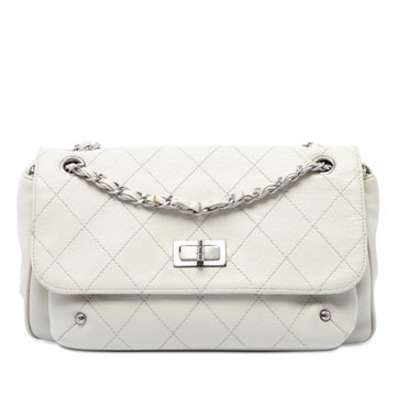 Calf Leather Quilted Caviar Reissue 2.55 Pocket Flap