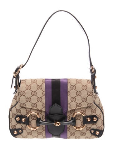 GG Canvas Shoulder Bag Vintage