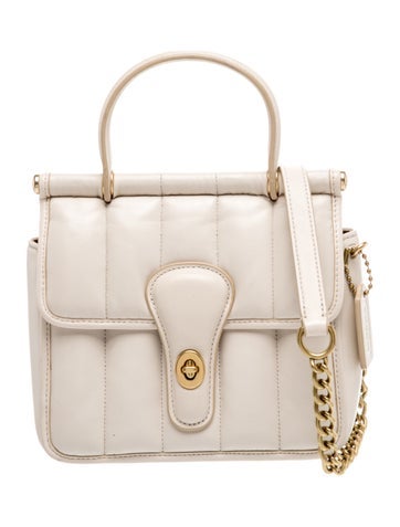 Coach Leather Shoulder Bag