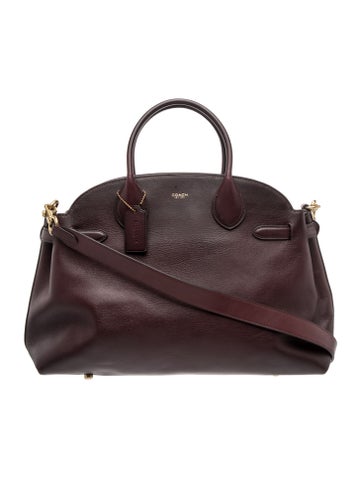 Leather Soft Empire Carryall 40