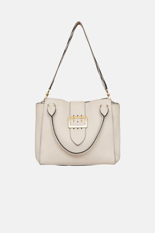 Limestone Buckle Tote Bag