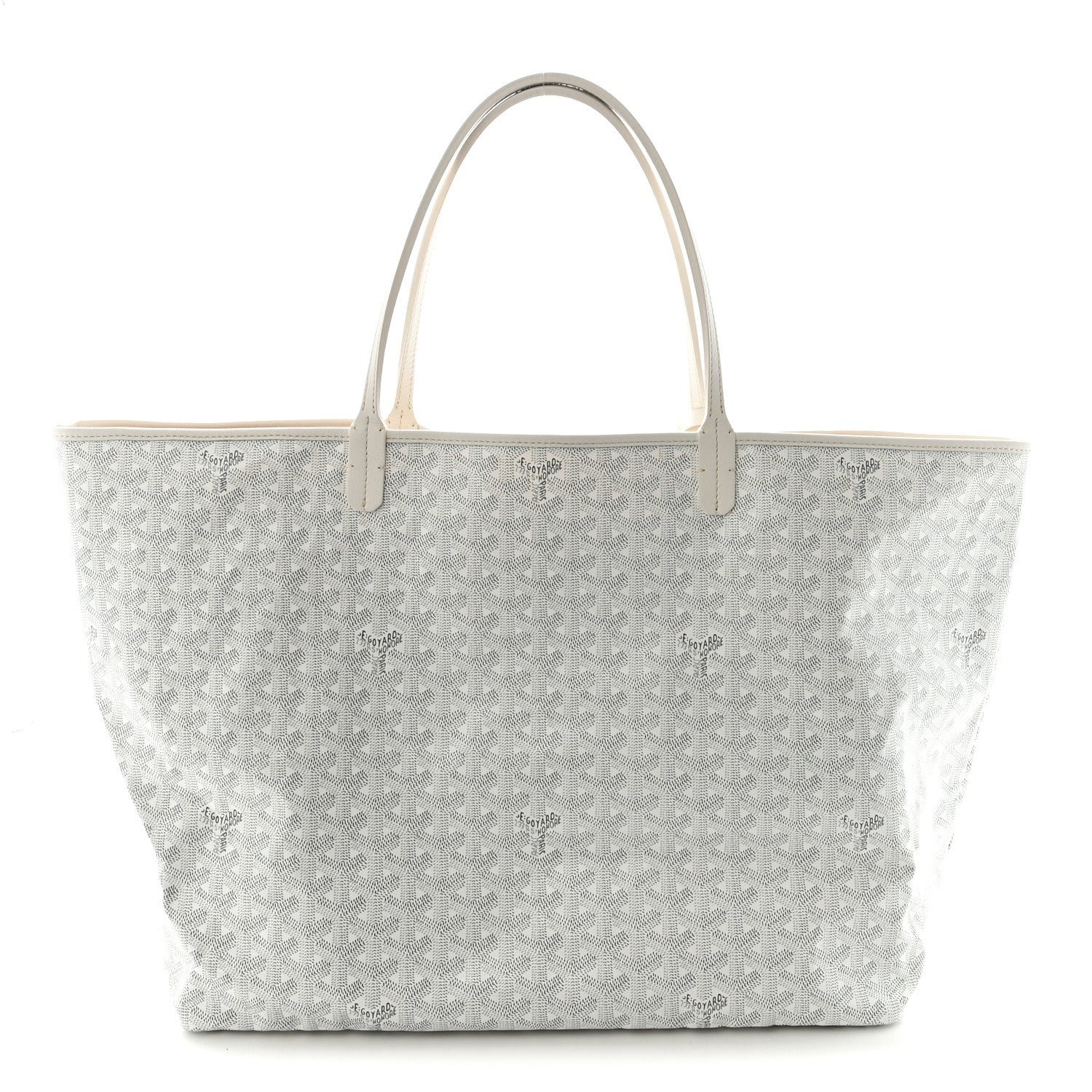 Goyard Goyardine Saint Louis GM White