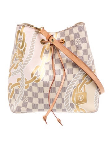 Damier Azur Néonoé MM