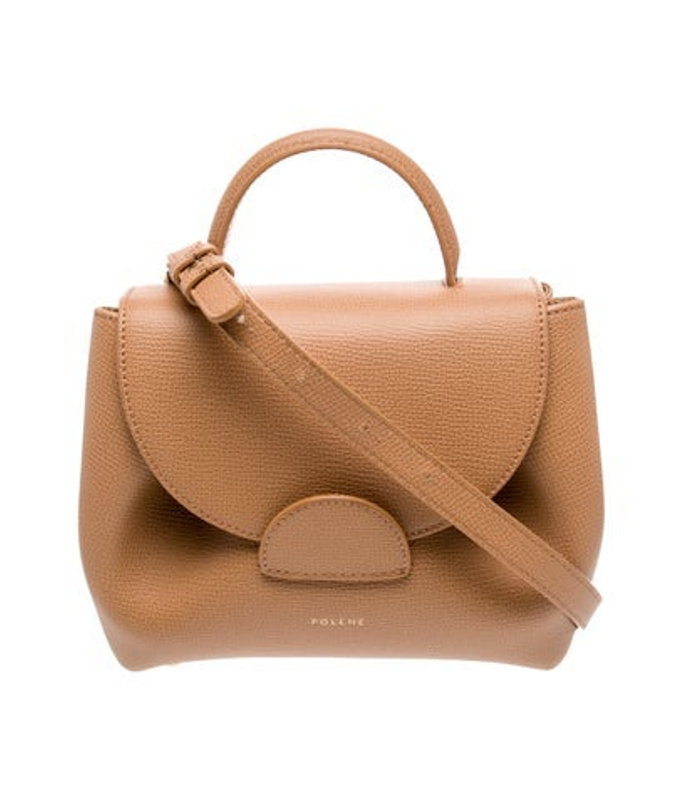 Polene Leather Crossbody Bag