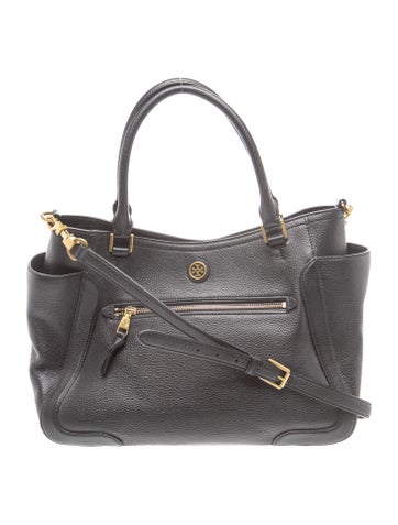 Leather Top Handle Bag