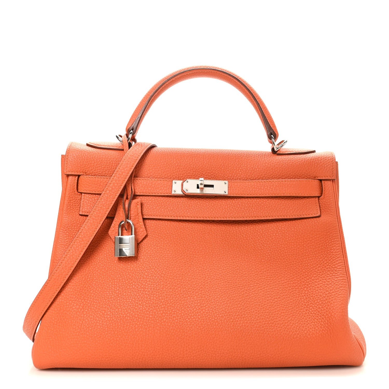 Hermes Togo Kelly Retourne 32 Orange