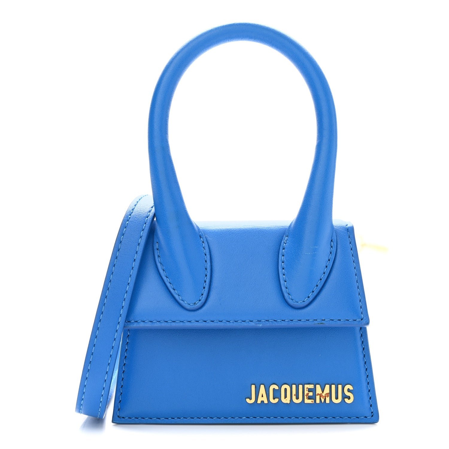 Jacquemus Smooth Calfskin Le Chiquito Blue