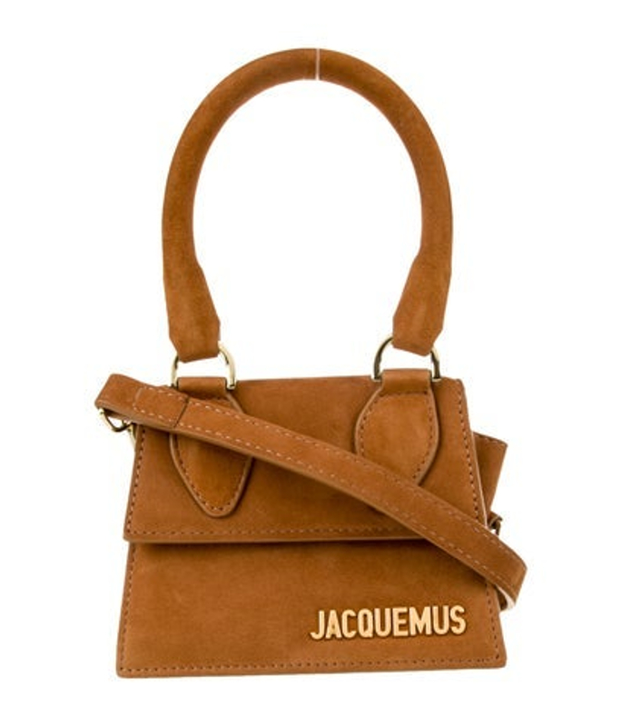 Jacquemus Nubuck Shoulder Bag
