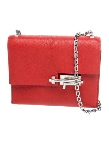 Hermes 2017 Chevre Mysore Verrou Chaine Mini Bag