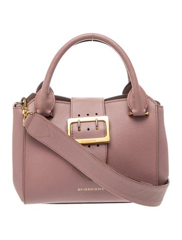 House Check Buckle Tote Small