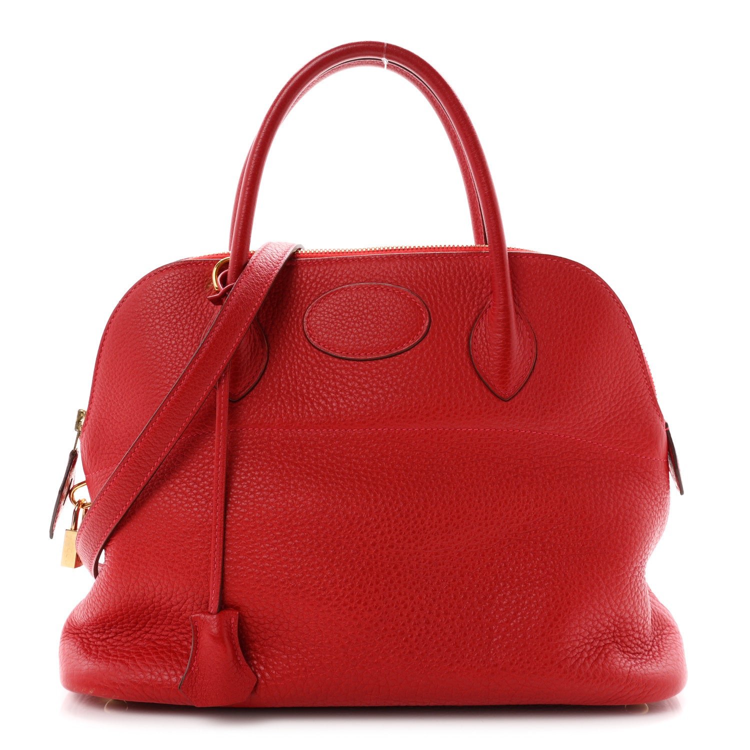 Hermes Taurillon Clemence Bolide 31 Rouge Vif