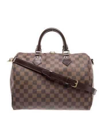 Damier Ebene Speedy Bandouliere 30