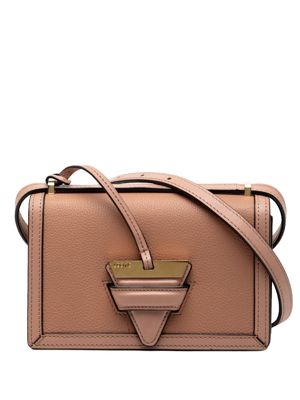 2017 Mini Grained Calfskin Barcelona crossbody bag