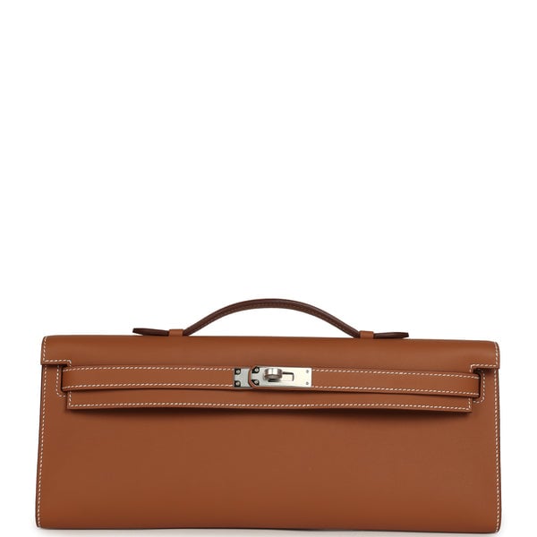 Hermes Kelly Cut Gold Swift Palladium Hardware