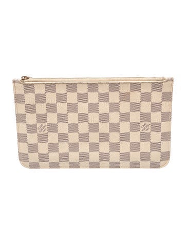 Damier Azur Neverfull Pouch