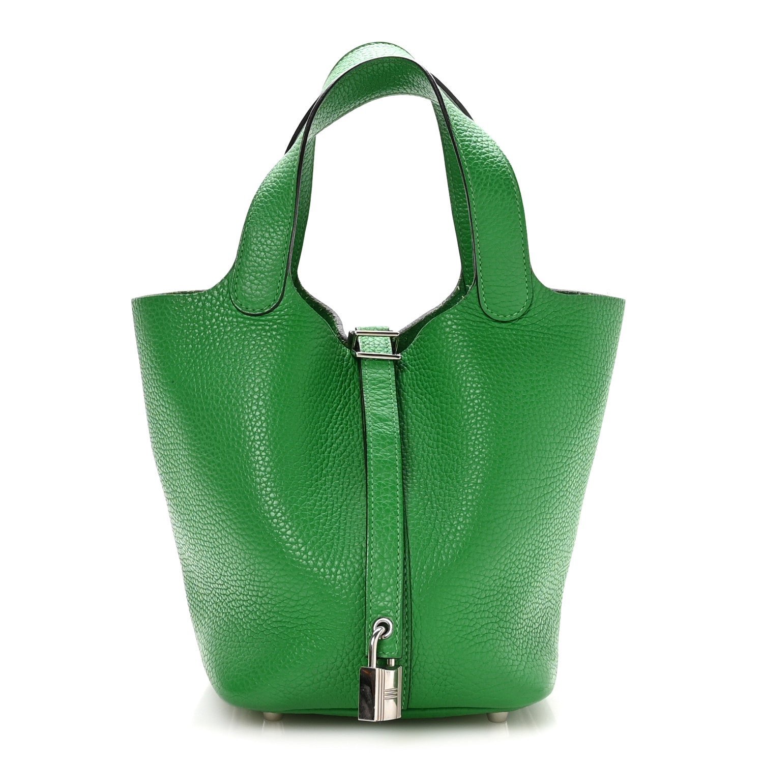 Hermes Taurillon Clemence Picotin Lock 18 PM Bambou