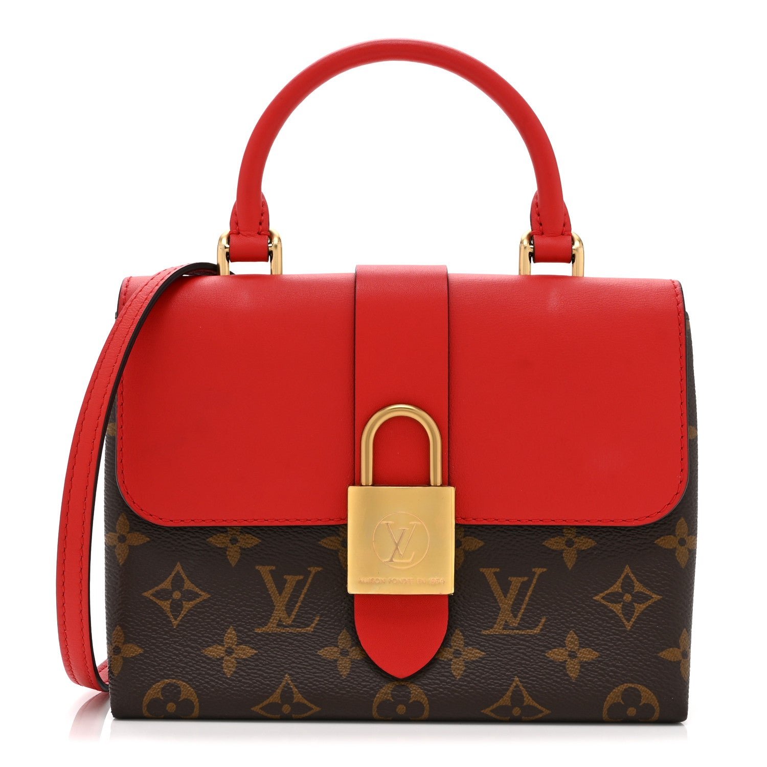 Louis Vuitton Monogram Locky BB Coquelicot