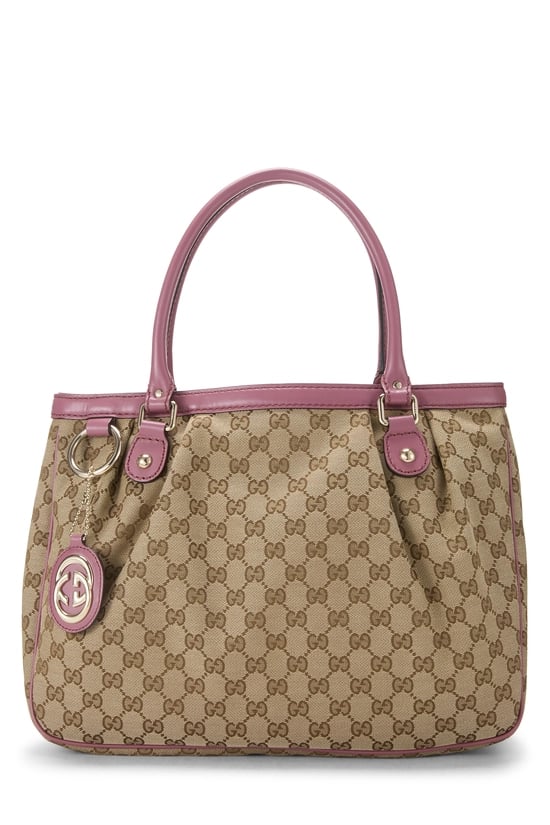 Pink Original GG Canvas Sukey Handbag