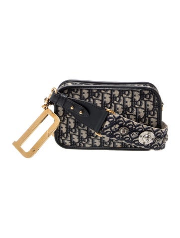 Oblique Jacquard Crossbody Bag
