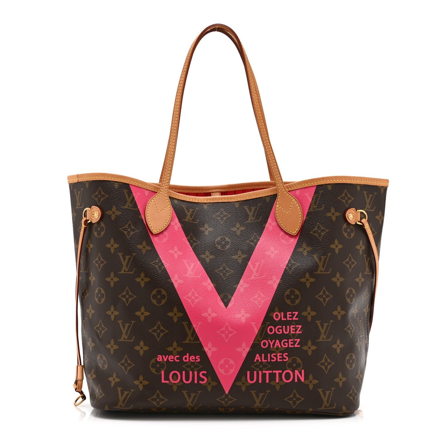 Louis Vuitton Monogram V Neverfull MM Grenade
