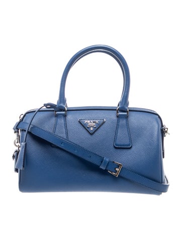 Saffiano Leather Top Handle Bag