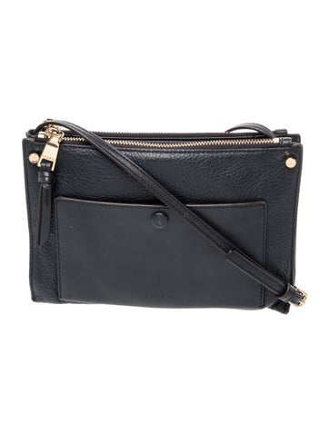 Sandro Leather Crossbody Bag