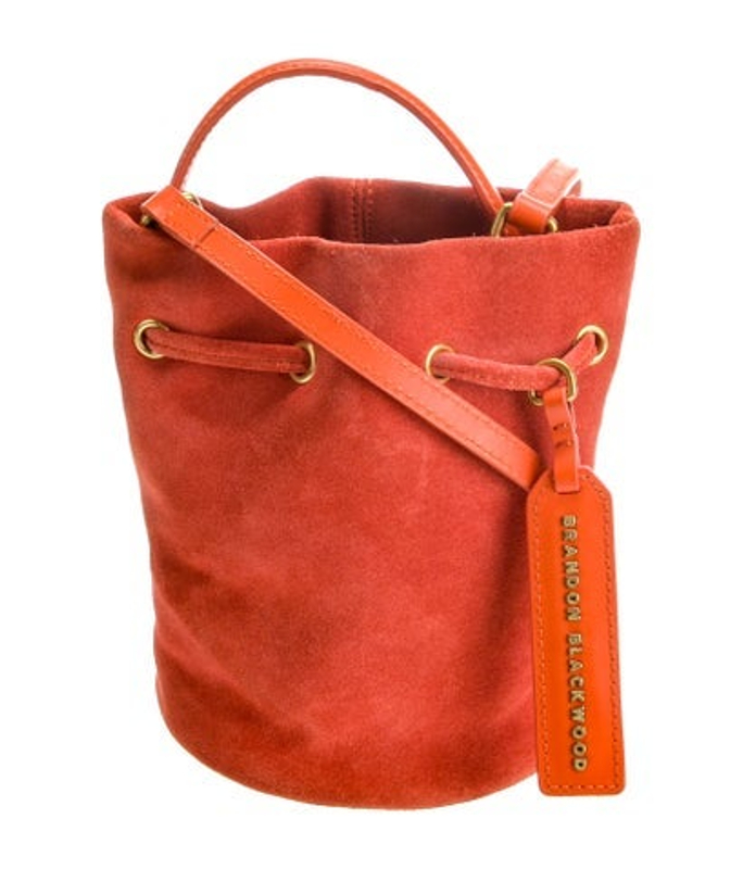 Brandon Blackwood Blackwood Suede Top Handle Bag