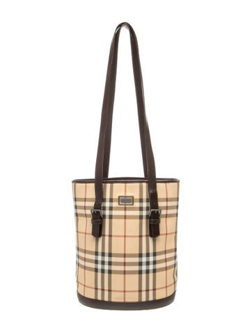 Nova Check Bucket Bag