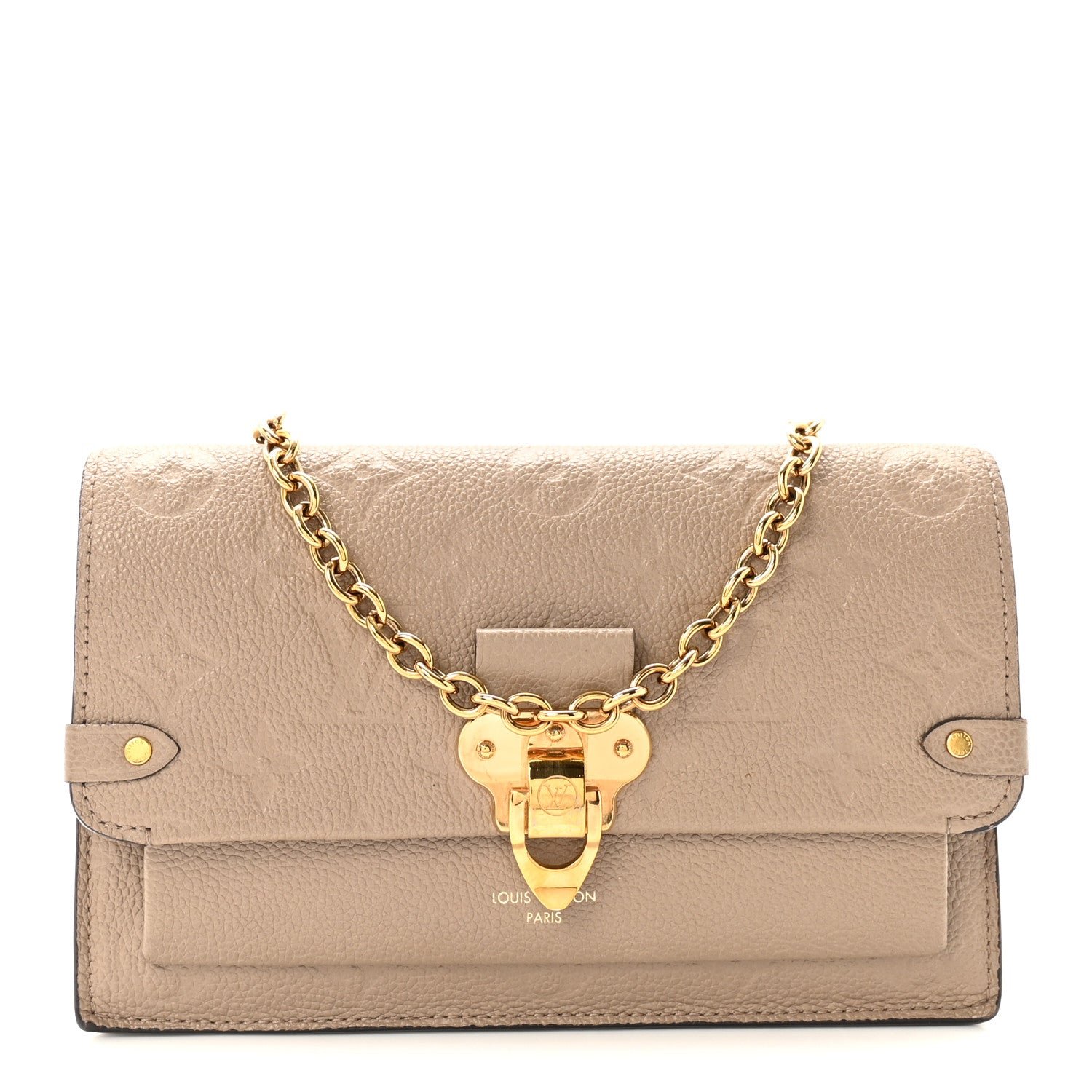 Louis Vuitton Empreinte Vavin Chain Wallet Tourterelle