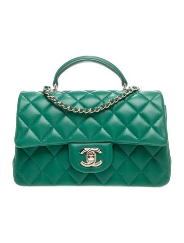 Paris-Le19M Mini Rectangular Classic Top Handle Bag