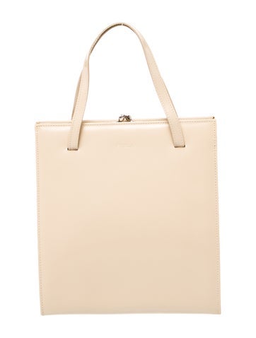 Leather Top Handle Bag